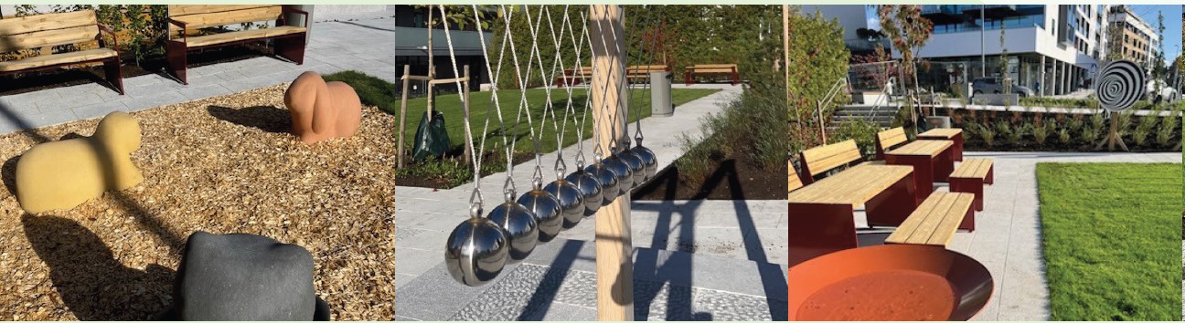 Bekkestua nord - detaljbilder av Signaturtorget