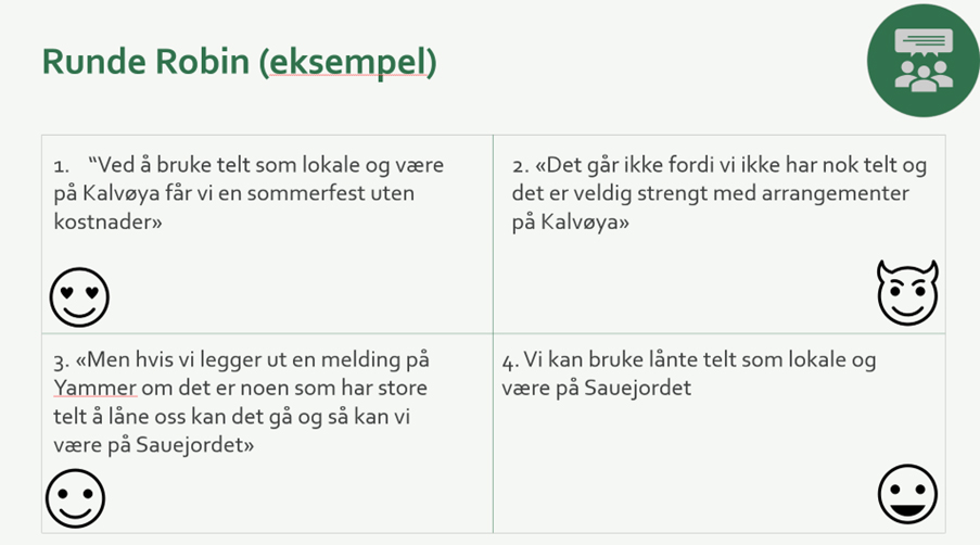 3-2 Runde Robin eksempel