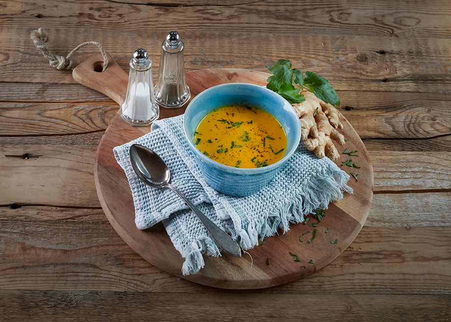 Gulrotsuppe m/ingefær